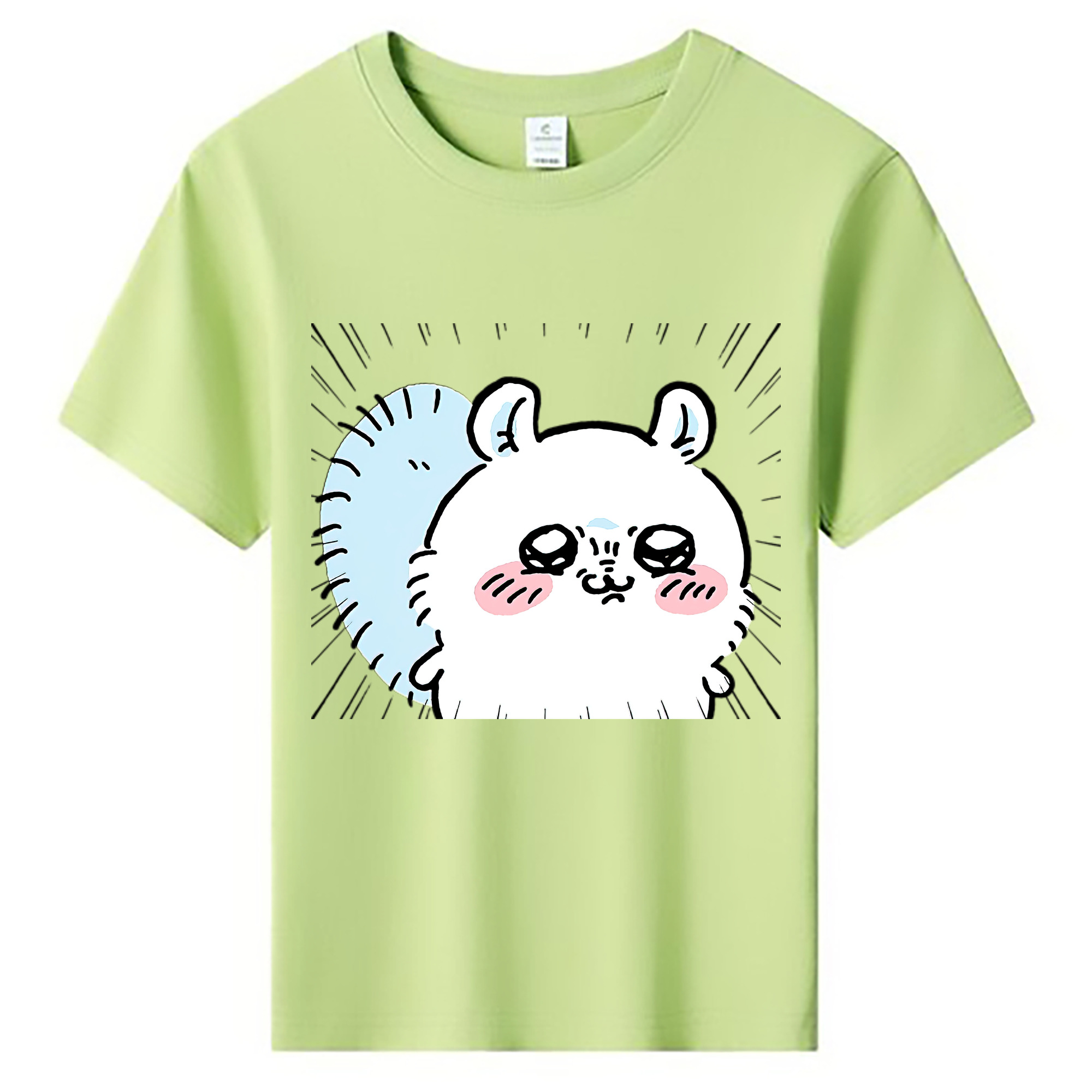 （画像用） ちいかわ モモンガ Chii-kawa Momonga 綿100％キッズTシャツ（フロントプリント）